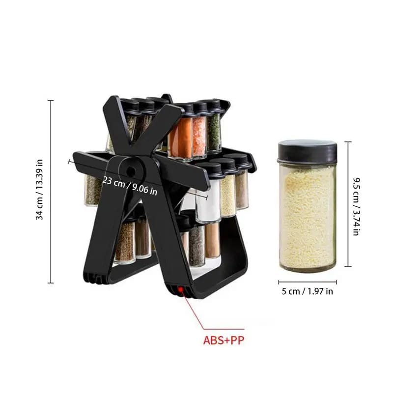 Ferris 18 Jar Rotating Spice Rack - Image 3