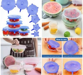 6PCS Silicone Stretch Lids