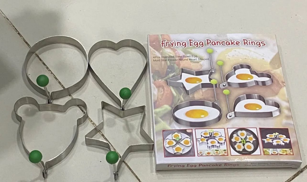 4 Pcs Egg Mould Pancake Shaper - Image 4