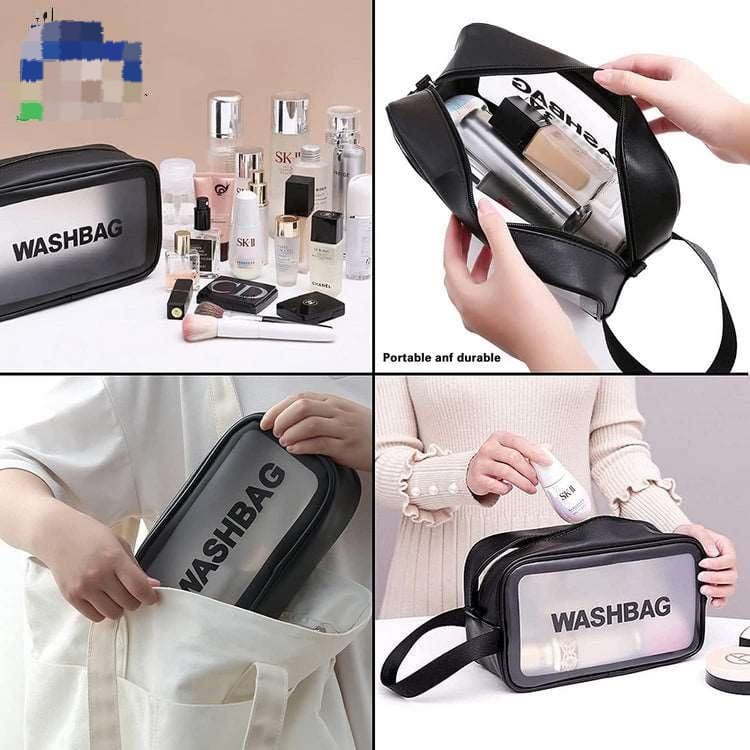 3 Pcs Travel Wash Bag Makeup Organizer - Image 2