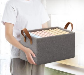Foldable Jeans Organizer with Rod Space Saving Pants Storage Organizer