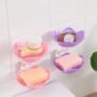 Flower Shape Double Layer Soap Holder Bathroom Storage Tray