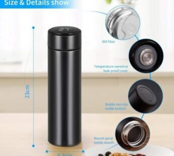 Temperature Display Thermos Water Bottle