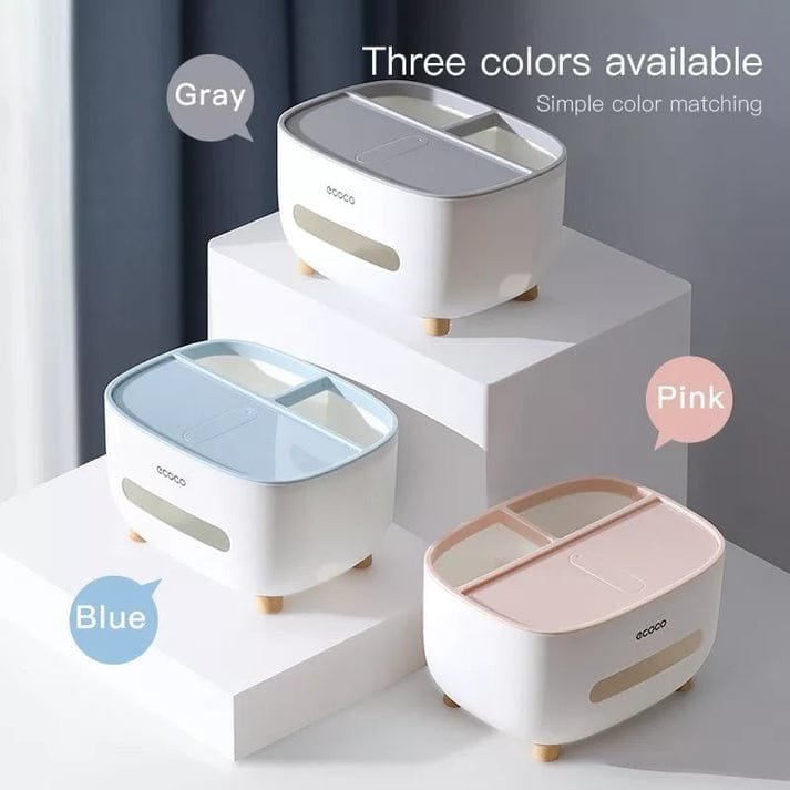 Multifunctional Tissue Box Cover Organizer - Image 4