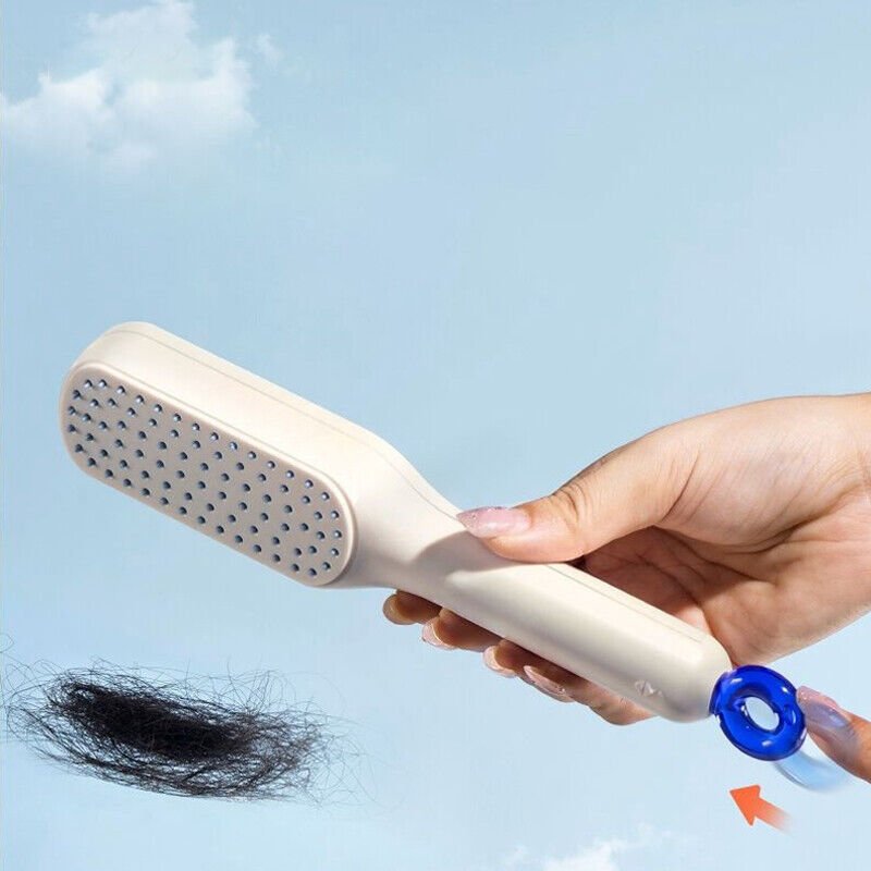 Telescopic Self Cleaning Hair Brush - Image 3