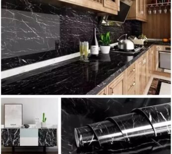 Waterproof Marble Kitchen Wallpaper Sheet 60×200