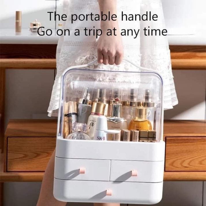 Mylecart Makeup Organizer Box Waterproof Dustproof - Image 2