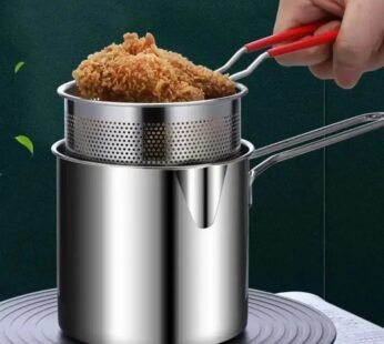 Multipurpose Fries Fryer with Strainer Basket