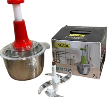 2L Stainless Steel Manual Chopper