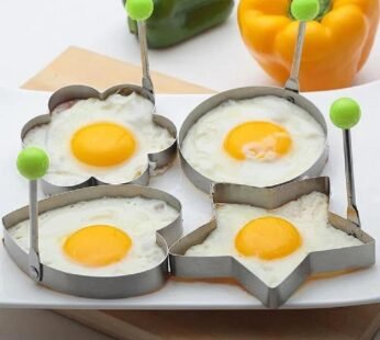 4 Pcs Egg Mould Pancake Shaper