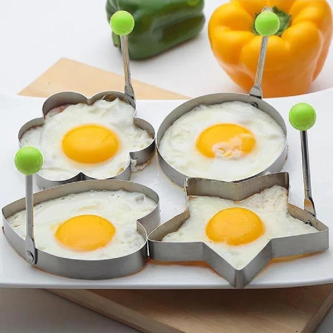 4 Pcs Egg Mould Pancake Shaper