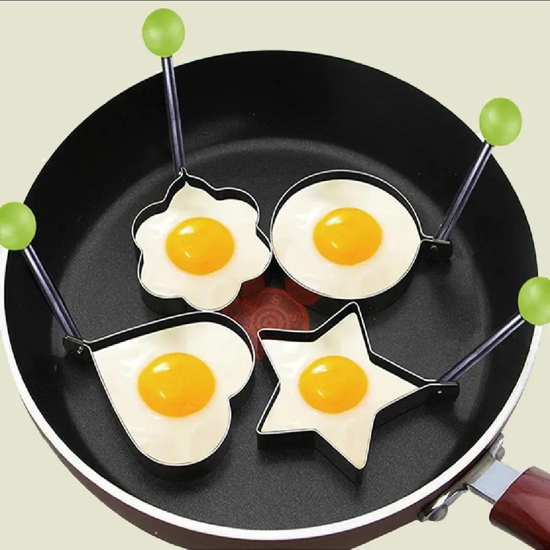 4 Pcs Egg Mould Pancake Shaper - Image 3