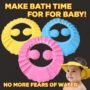 Baby Shower Cap Adjustable Hair Wash Hat for Kids Infant – Ear Protection Shampoo Bath Cap Multicolor