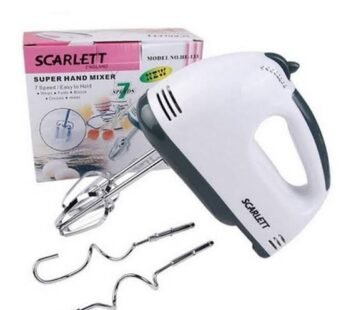 Scarlett 7 Speed Hand Mixer Egg Beater