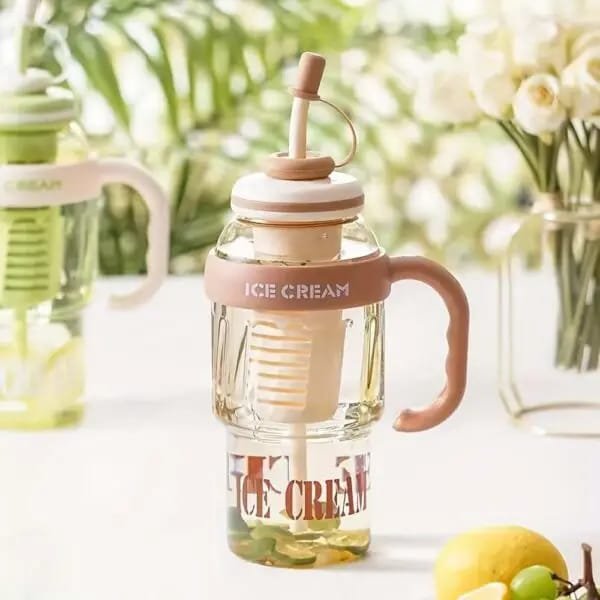 1300ML Ice Cream Sipper Bottle - Image 2