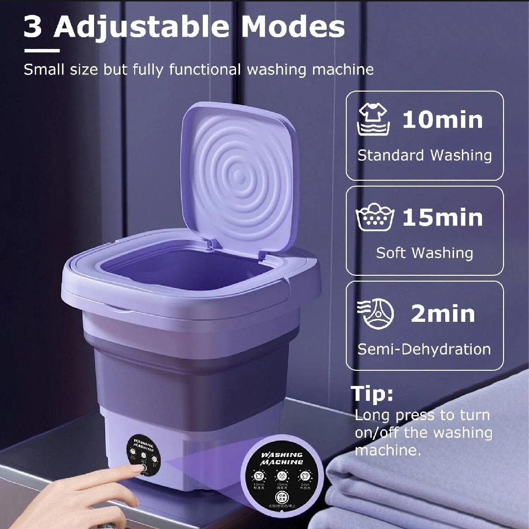 Mini Washing Machine for Kids Clothes with Dryer Price in Pakistan - Image 3