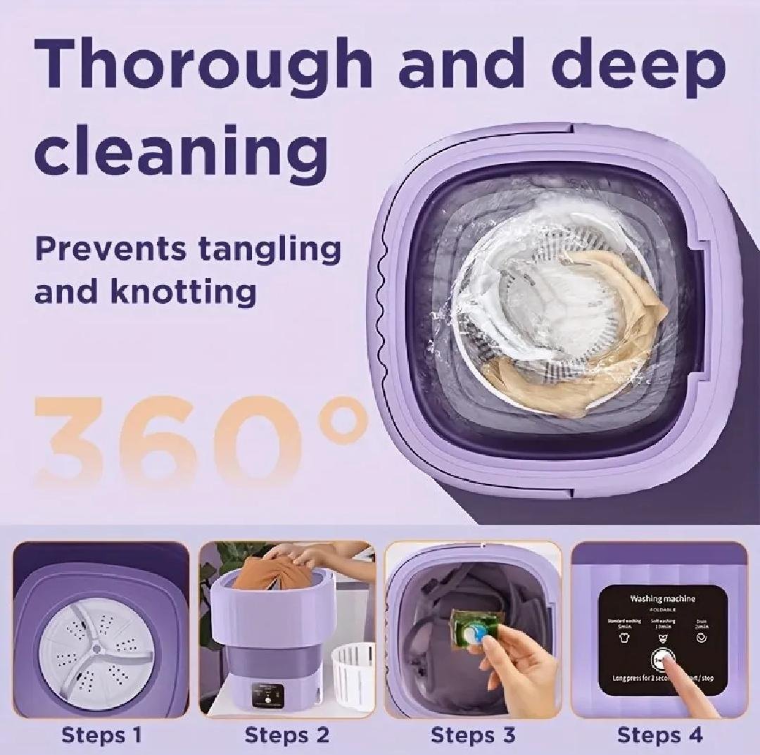 Mini Washing Machine for Kids Clothes with Dryer Price in Pakistan - Image 2