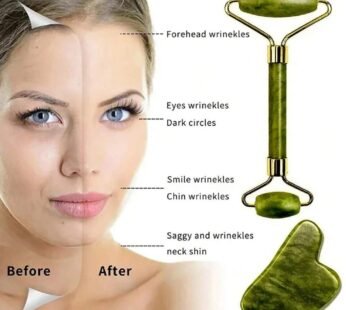 Jade Roller + Gua Sha Set
