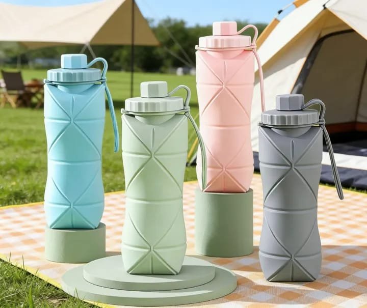 Silicone Foldable Bottle – 500ML - Image 3