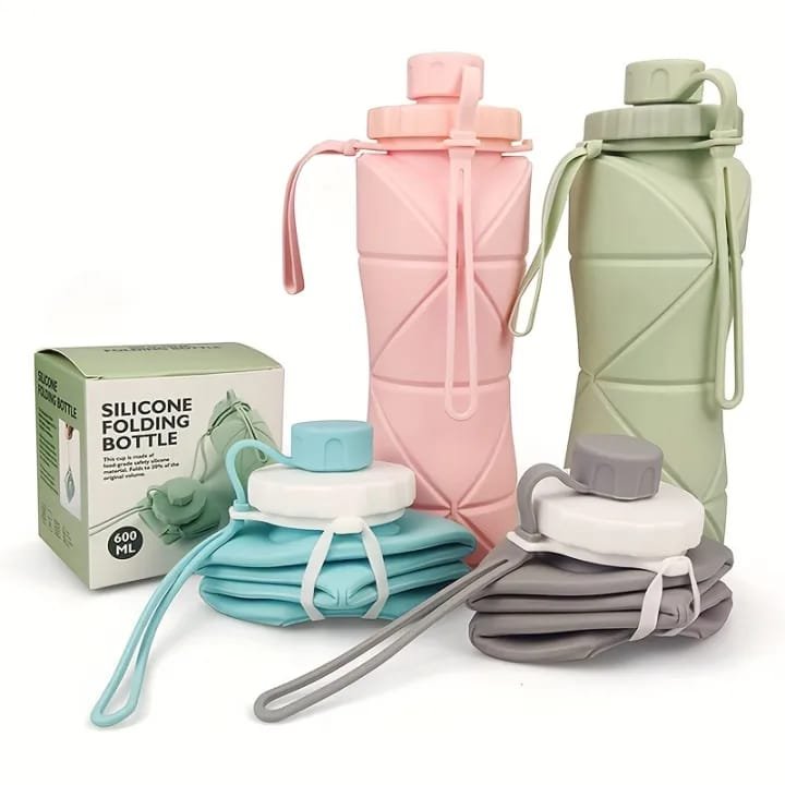 Silicone Foldable Bottle – 500ML - Image 5