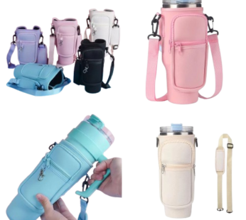 40 Oz Tumbler Carrier Bag with Shoulder Strap