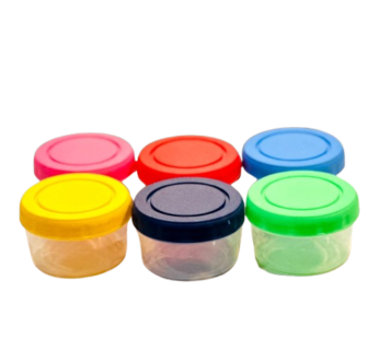 Mini Plastic Food Storage Boxes Pack of 6