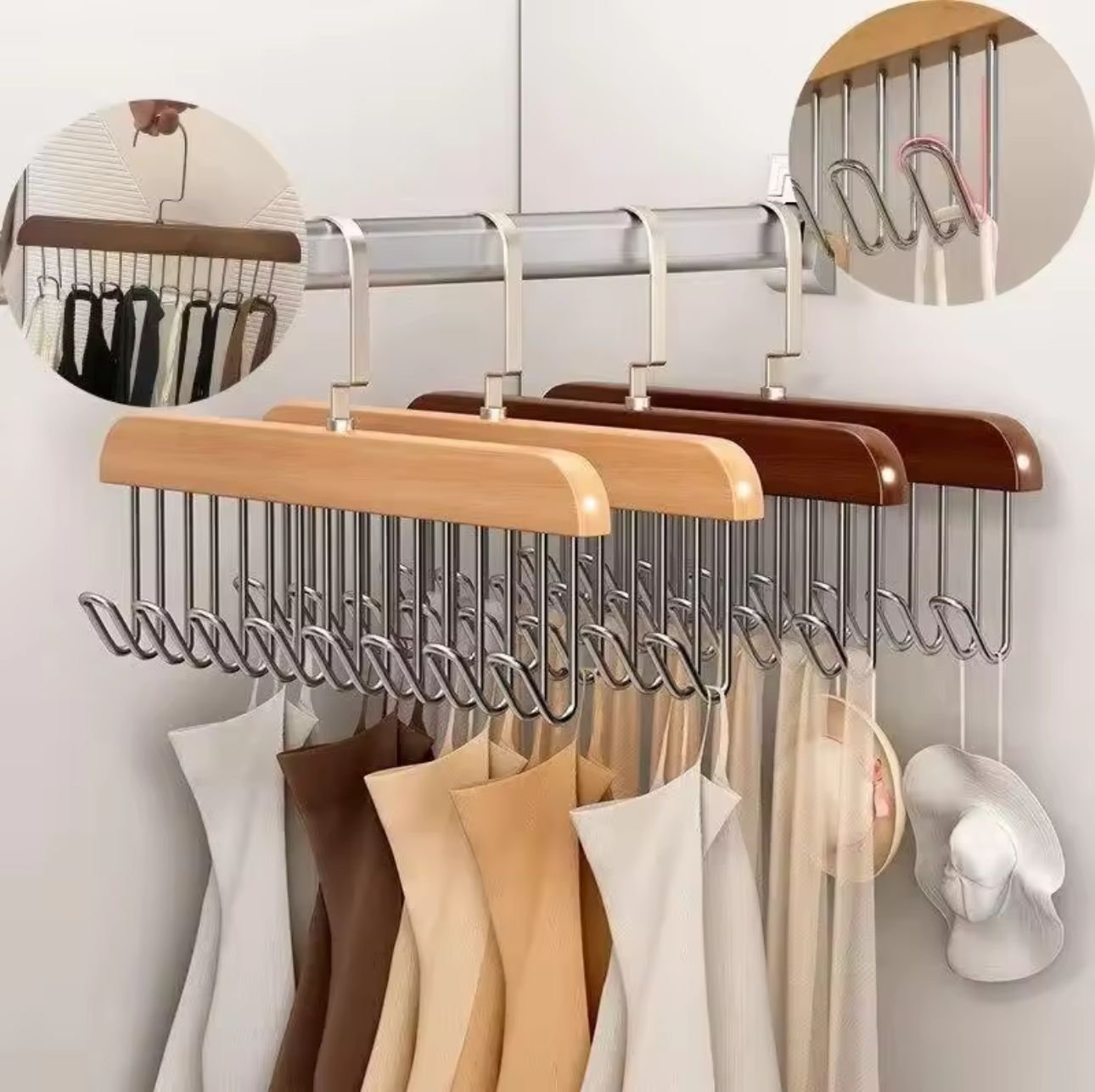 Premium Wooden Hanger - Image 4