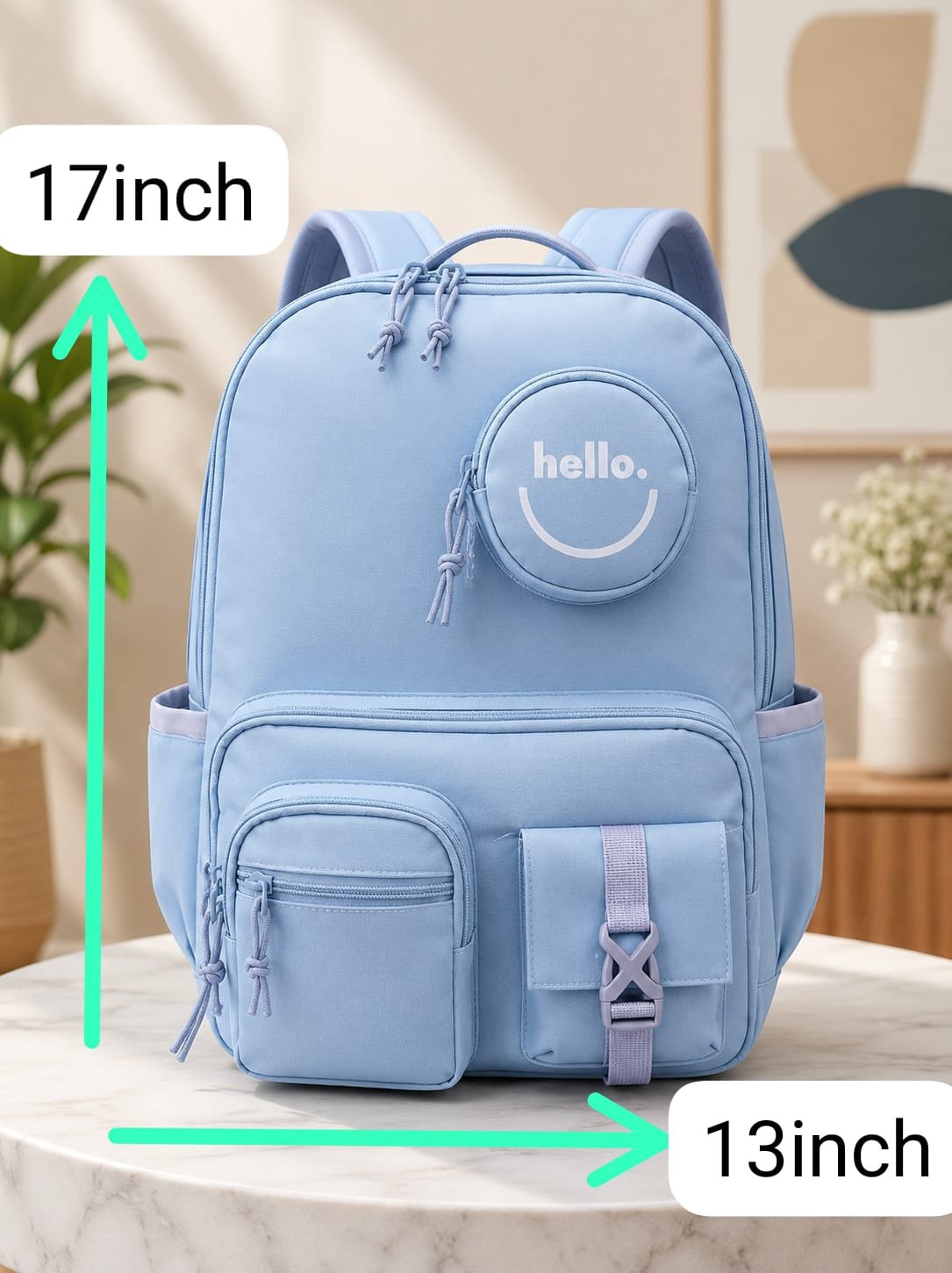 Large Backpack – Water Resistant - Image 4