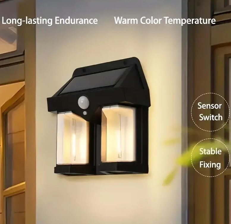 Twin Solar Sensor Light