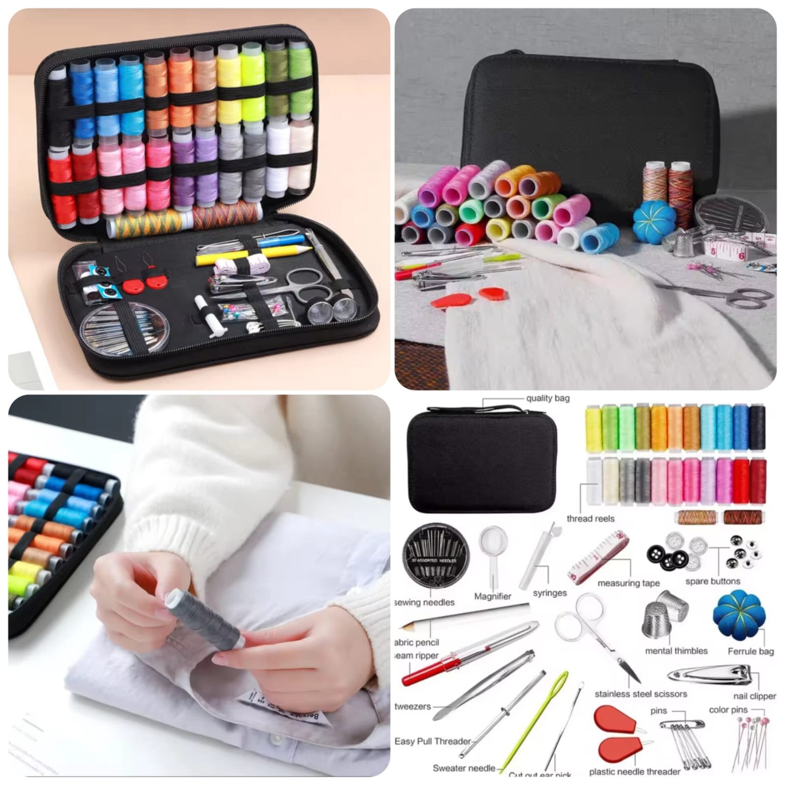106PCS Complete Sewing Kit